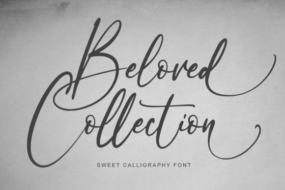Beloved Collection: A Timeless Handwritten Typeface for Elegant Designs