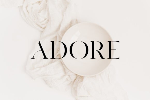 Discover Adore: The Elegant Serif for Modern Brands