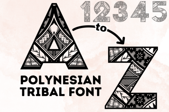 Discover the Bold, Cultural Power of the Polynesian Tribal Font