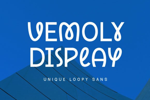 Discover the Vemoly Display Font for Modern Design