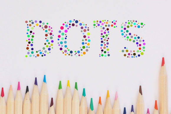 Dots and Dots: The Ultimate Dotted Letters Color Font