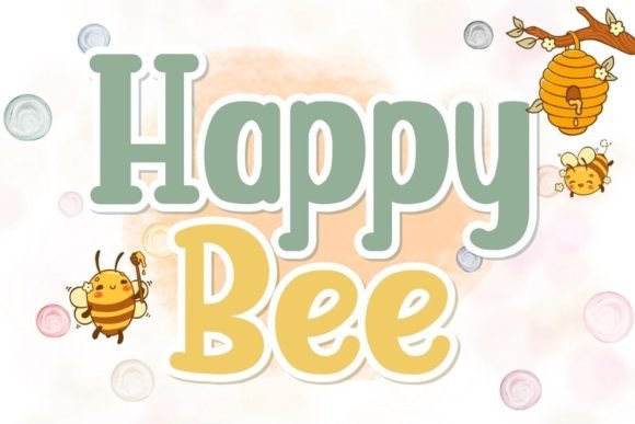 Happy Bee: A Delightful Handwriting Font for Creative Designs