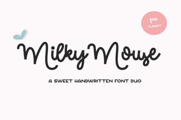 Milky Mouse: A Playful Font for Creative Projects