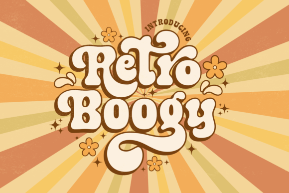 Retro Boogy: A Groovy Serif for Vintage Design Projects
