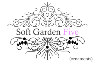 Soft Garden Five: A Font for Elegant Creative Projects