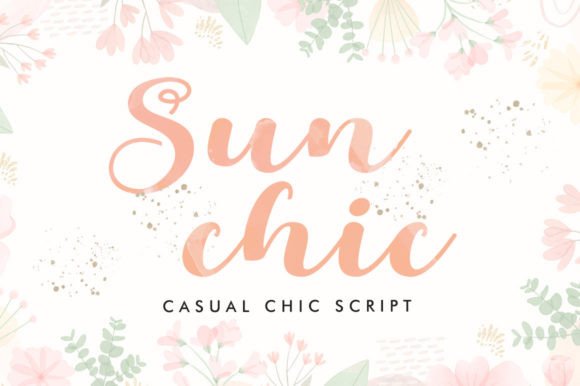 Sunchic Bold Script Font: Elevate Your Creative Designs