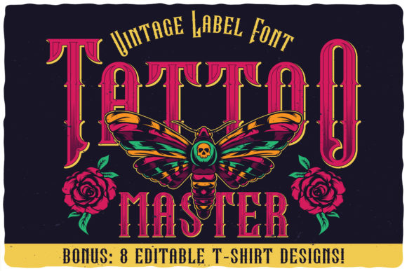 Tattoo Master: The Bold Blackletter Font for Impactful Designs