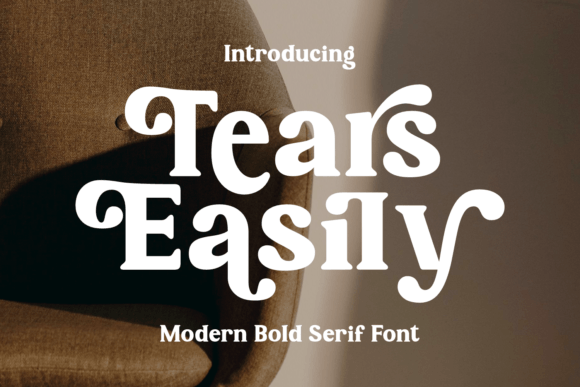 Tears Easily: Bold Serif Font for Modern Design