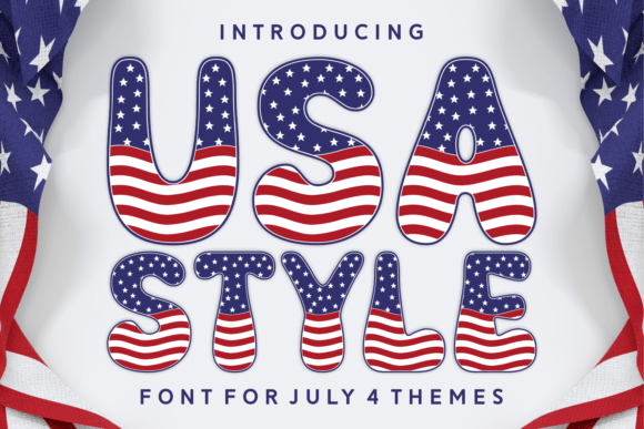 USA Style: A Font of American Pride